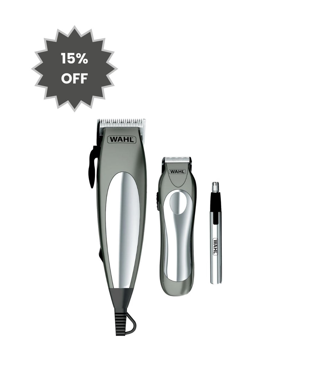 Combo Deluxe Groom Pro - Complete Haircutting & Touchup - Wahl