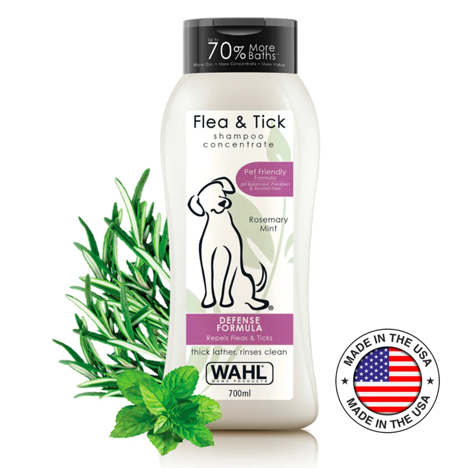 Kit cortadora de pelo mascota + Shampoo - Cortadora Wahl Pet-Pro+ y 20% OFF en Shampoo anti pulgas