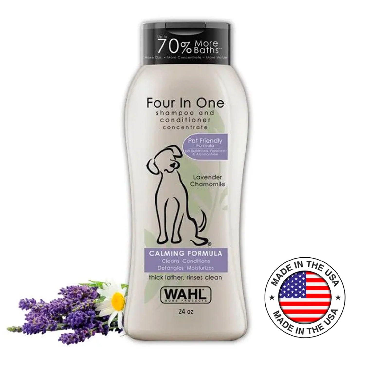 Kit cortadora de pelo mascota + Shampoo - Cortadora Wahl Pet-Pro+ y 20% OFF en Shampoo hidratante