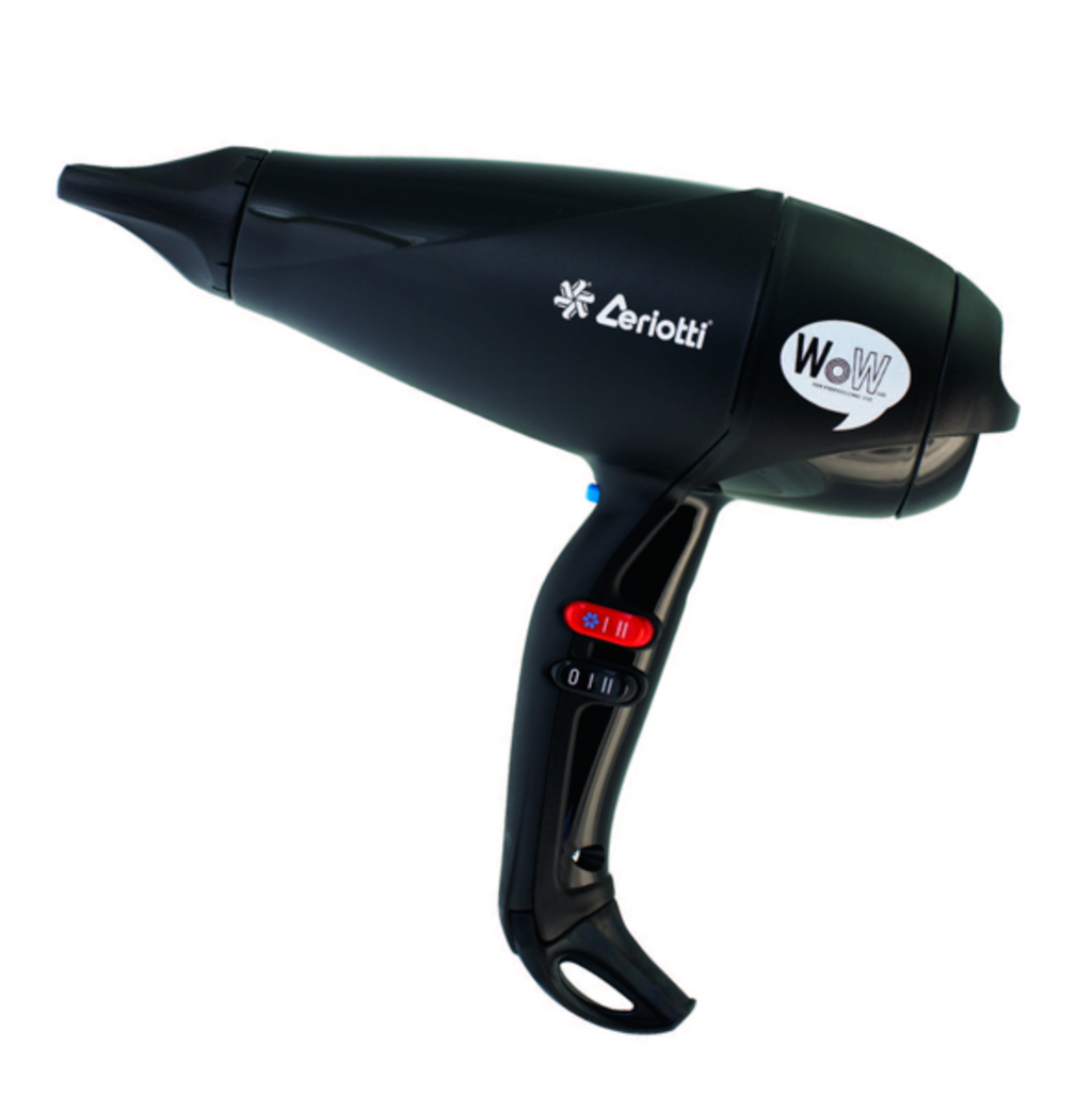 Secador de Pelo Profesional Ceriotti WOW Negro