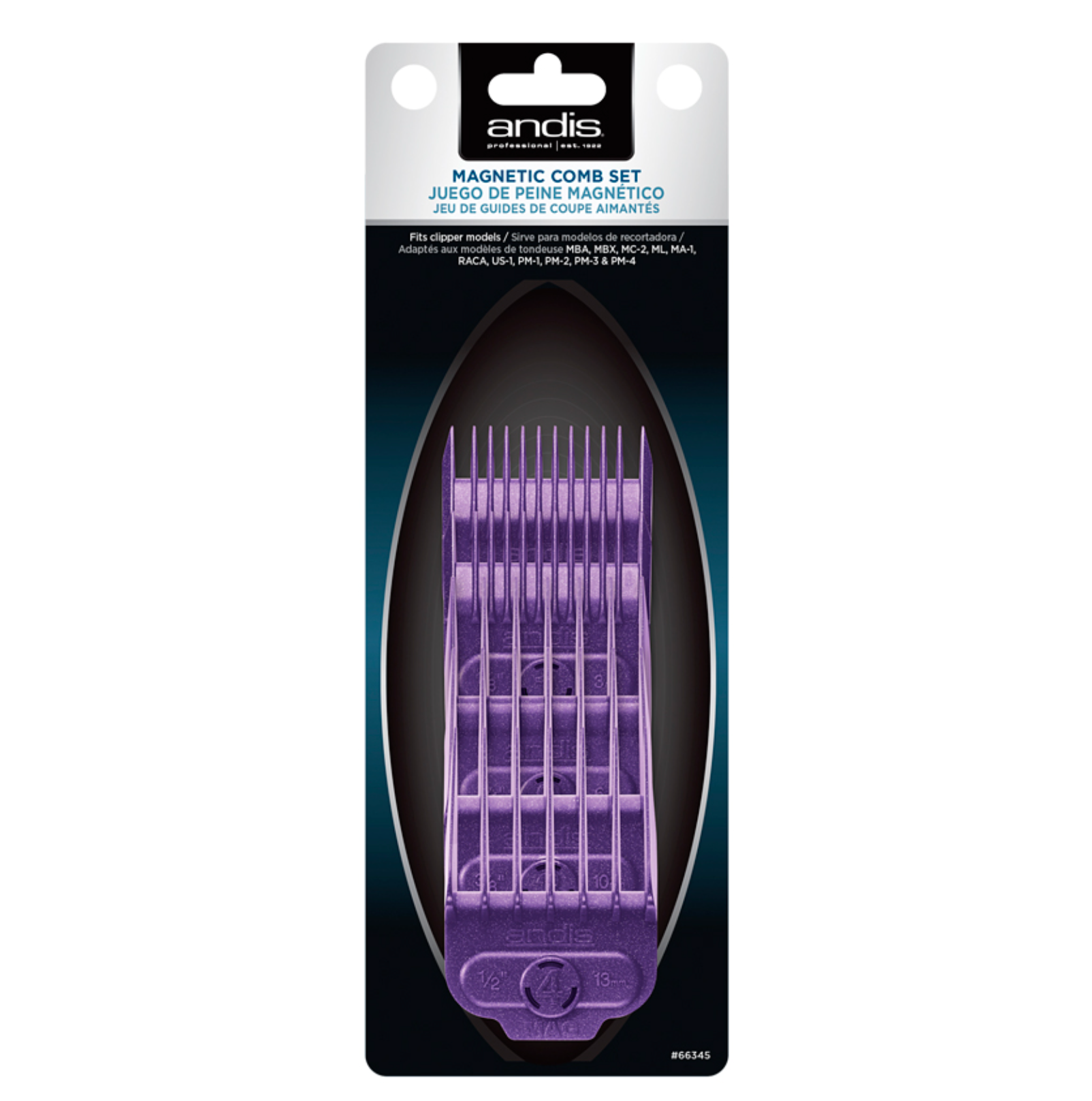 Andis Set Sobrepeines Magneticos X 5 Unid.