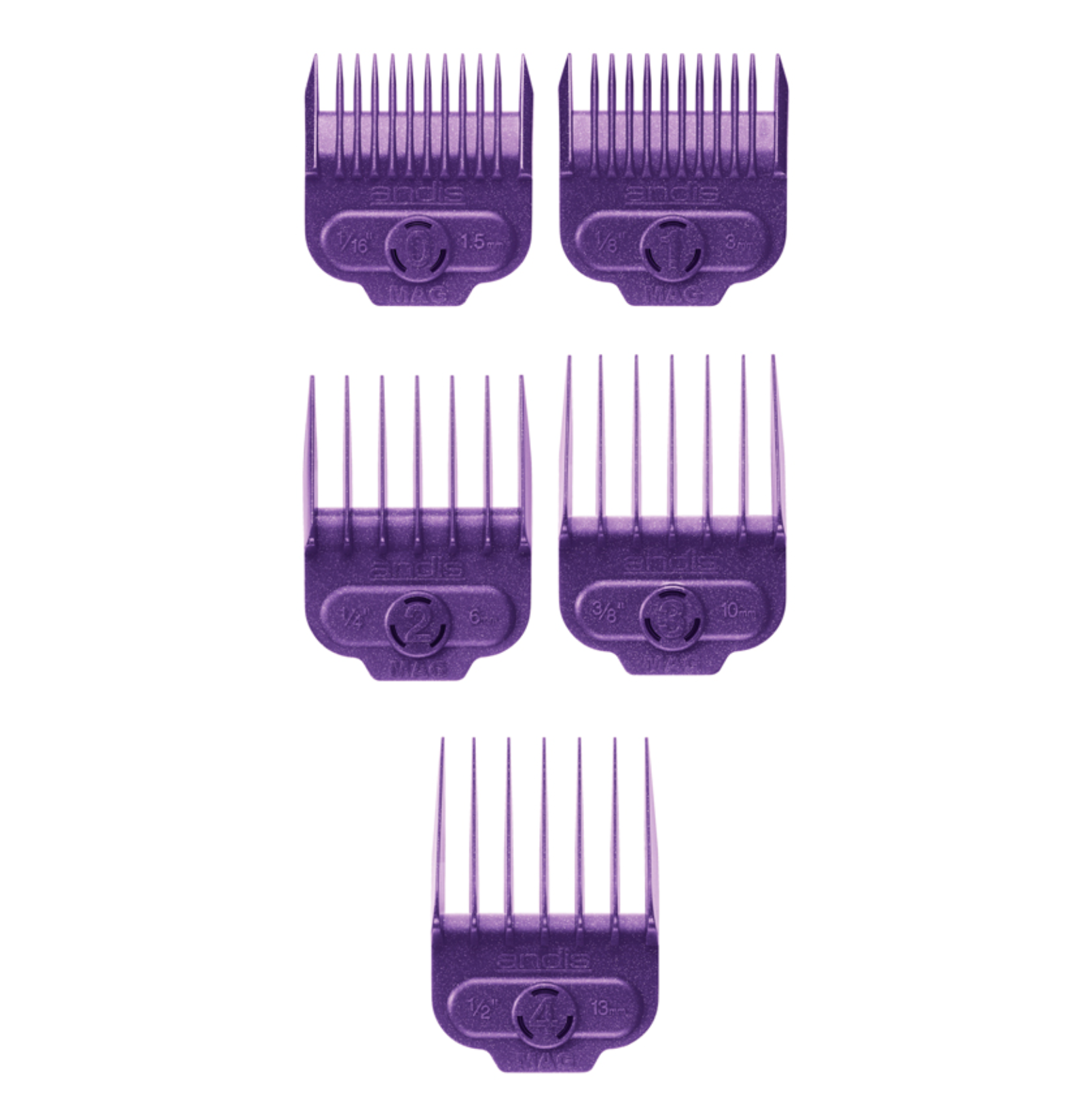 Andis Set Sobrepeines Magneticos X 5 Unid.