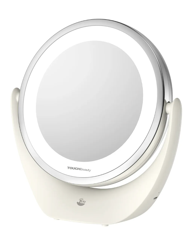Espejo Con Luz Led Circular Reversible