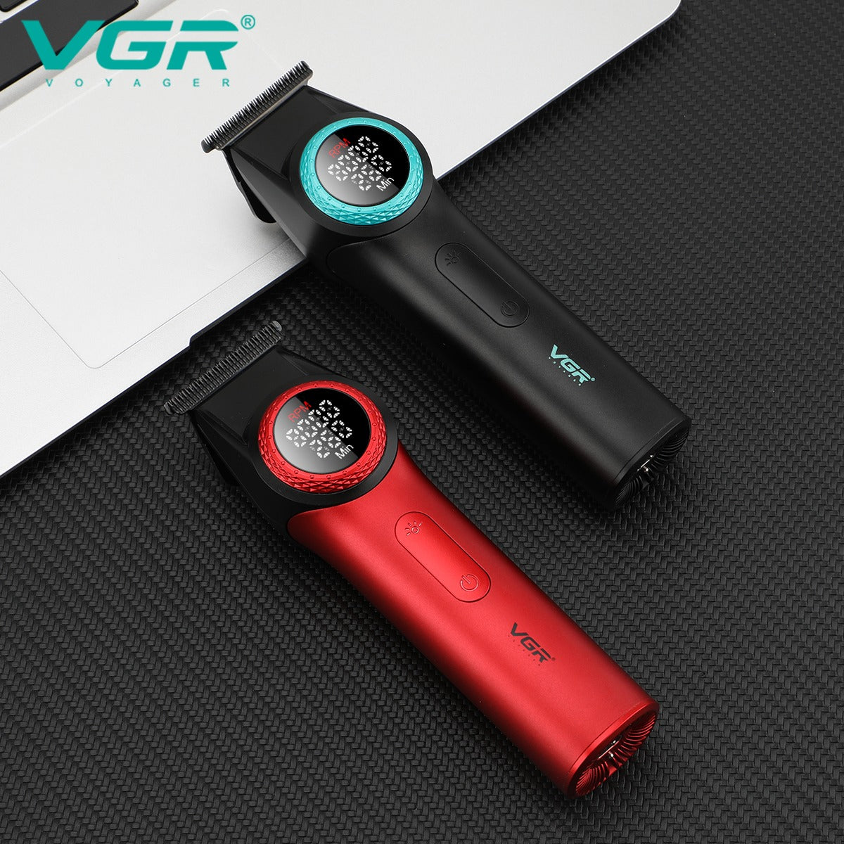 Maquina cortadora de cabello, recargable, V-977 - Negro