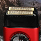 Maquina afeitadora, recargable V-377 - Roja
